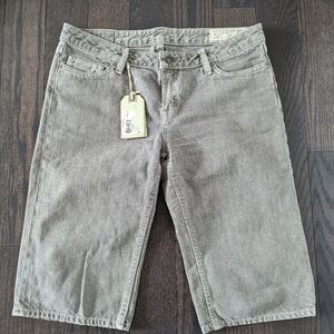 BNWT Men's All Saints Dun Bryce Grey Short
